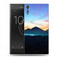 Дизайнерский пластиковый чехол для Sony Xperia XZs восход