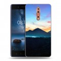 Дизайнерский пластиковый чехол для Nokia 8 восход