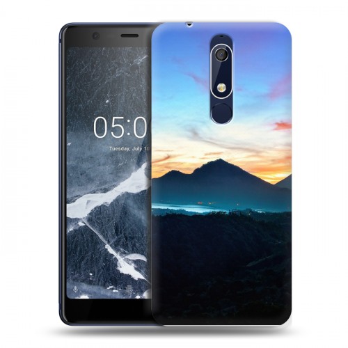 Дизайнерский пластиковый чехол для Nokia 5.1 восход