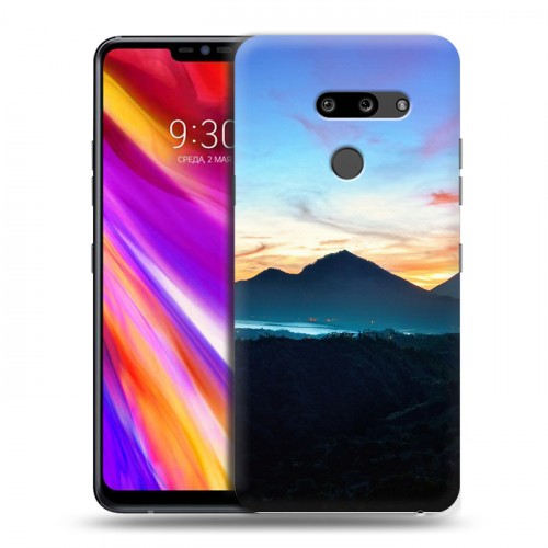 Дизайнерский пластиковый чехол для LG G8 ThinQ восход