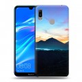 Дизайнерский пластиковый чехол для Huawei Y6 (2019) восход