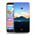 Дизайнерский пластиковый чехол для Nokia Lumia 1320 восход