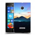 Дизайнерский пластиковый чехол для Microsoft Lumia 435 восход