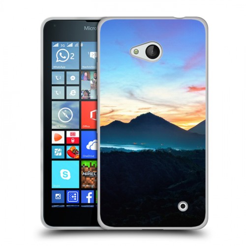 Дизайнерский пластиковый чехол для Microsoft Lumia 640 восход