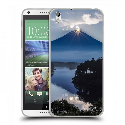 Дизайнерский пластиковый чехол для HTC Desire 816 восход