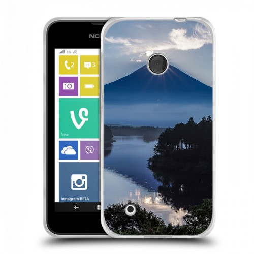 Дизайнерский пластиковый чехол для Nokia Lumia 530 восход