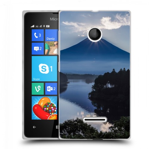 Дизайнерский пластиковый чехол для Microsoft Lumia 435 восход