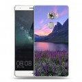 Дизайнерский пластиковый чехол для Huawei Mate S восход