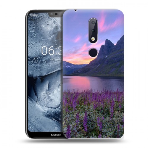 Дизайнерский пластиковый чехол для Nokia 6.1 Plus восход