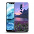 Дизайнерский силиконовый чехол для Nokia 5.1 Plus восход