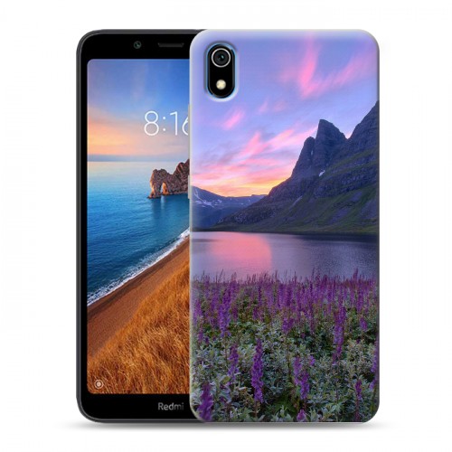 Дизайнерский силиконовый чехол для Xiaomi RedMi 7A восход