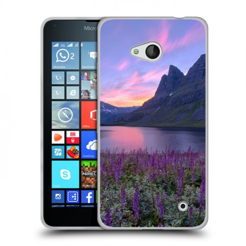 Дизайнерский пластиковый чехол для Microsoft Lumia 640 восход