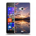 Дизайнерский пластиковый чехол для Microsoft Lumia 540 восход