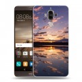 Дизайнерский пластиковый чехол для Huawei Mate 9 восход