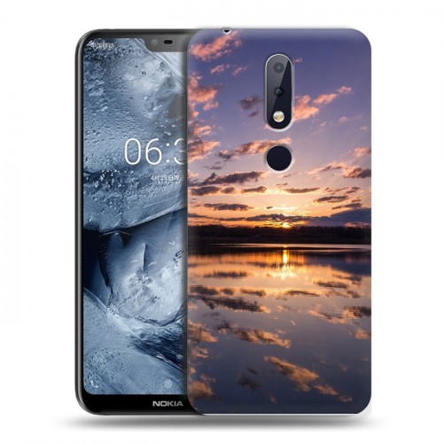 Дизайнерский силиконовый чехол для Nokia 6.1 Plus восход