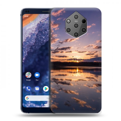 Дизайнерский силиконовый чехол для Nokia 9 PureView восход