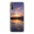 Дизайнерский силиконовый чехол для Huawei Y8p восход