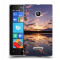 Дизайнерский пластиковый чехол для Microsoft Lumia 435 восход