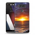 Дизайнерский пластиковый чехол для LG V20 восход