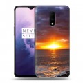 Дизайнерский пластиковый чехол для OnePlus 7 восход