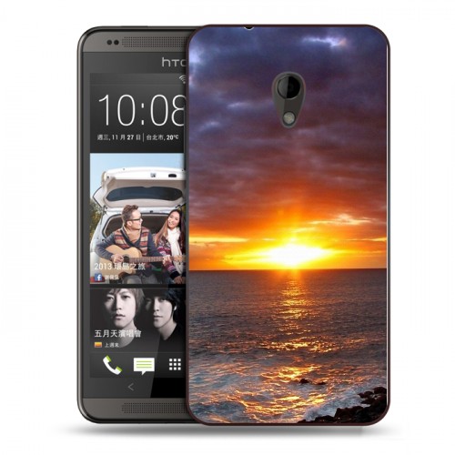 Дизайнерский пластиковый чехол для HTC Desire 700 восход