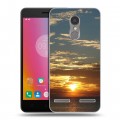 Дизайнерский пластиковый чехол для Lenovo K6 восход