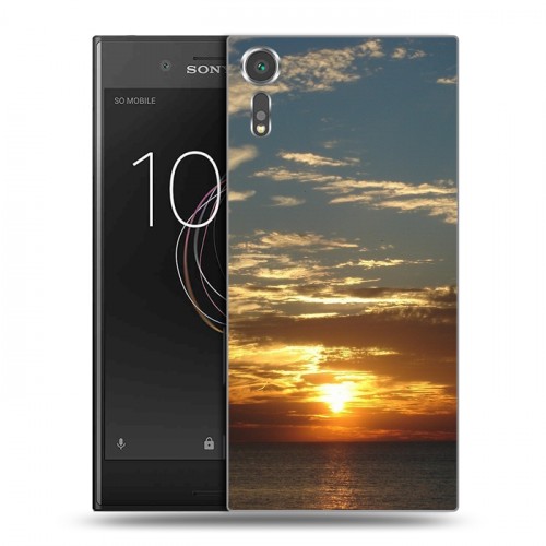 Дизайнерский пластиковый чехол для Sony Xperia XZs восход