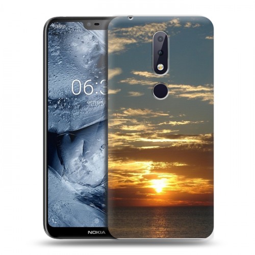 Дизайнерский силиконовый чехол для Nokia 6.1 Plus восход