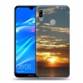 Дизайнерский пластиковый чехол для Huawei Y6 (2019) восход