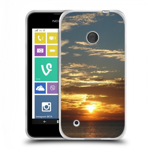 Дизайнерский пластиковый чехол для Nokia Lumia 530 восход