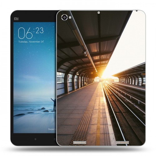 Дизайнерский силиконовый чехол для Xiaomi Mi Pad 2 восход