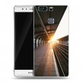 Дизайнерский пластиковый чехол для Huawei P9 Plus восход