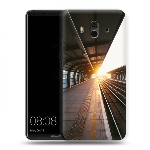 Дизайнерский пластиковый чехол для Huawei Mate 10 восход