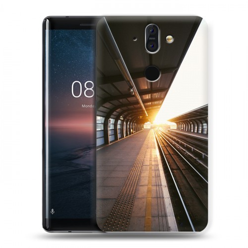 Дизайнерский пластиковый чехол для Nokia 8 Sirocco восход