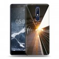 Дизайнерский пластиковый чехол для Nokia 5.1 восход