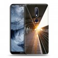 Дизайнерский пластиковый чехол для Nokia 6.1 Plus восход