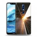 Дизайнерский силиконовый чехол для Nokia 5.1 Plus восход