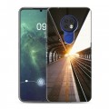 Дизайнерский силиконовый чехол для Nokia 6.2 восход