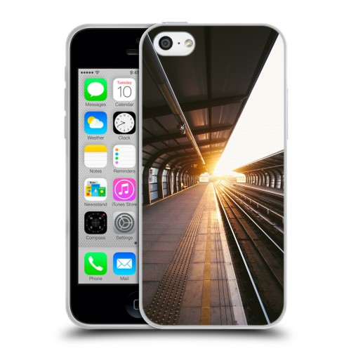Дизайнерский пластиковый чехол для Iphone 5c восход