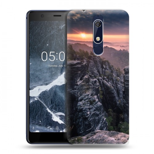 Дизайнерский пластиковый чехол для Nokia 5.1 восход