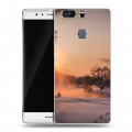 Дизайнерский пластиковый чехол для Huawei P9 Plus восход