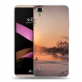 Дизайнерский пластиковый чехол для LG X Style восход