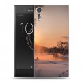 Дизайнерский пластиковый чехол для Sony Xperia XZs восход