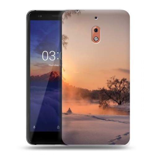 Дизайнерский силиконовый чехол для Nokia 2.1 восход