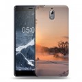 Дизайнерский силиконовый чехол для Nokia 3.1 восход