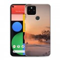 Дизайнерский пластиковый чехол для Google Pixel 5 восход