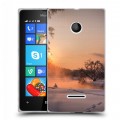 Дизайнерский пластиковый чехол для Microsoft Lumia 435 восход