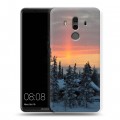 Дизайнерский пластиковый чехол для Huawei Mate 10 Pro восход