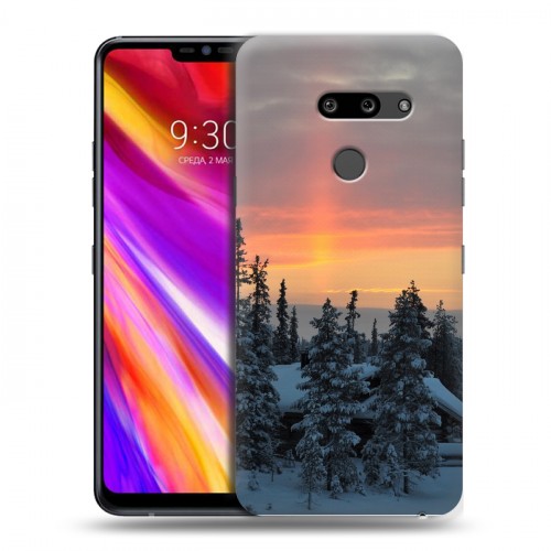 Дизайнерский пластиковый чехол для LG G8 ThinQ восход