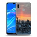 Дизайнерский пластиковый чехол для Huawei Y6 (2019) восход